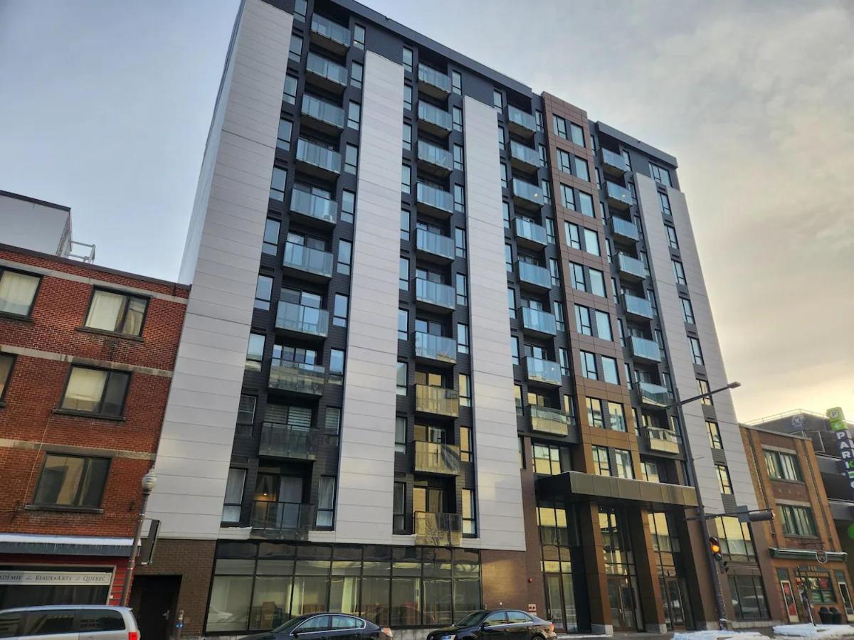 Quebec, Rustique Chic En Ville, Piscine Sur Le Toit Pour 2 A 6 Invites Exterior foto